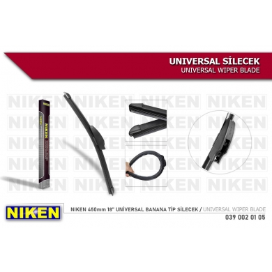 Niken Universal Muz Tip Silecek 18 450mm