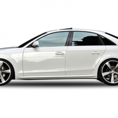 Audi A4 S - Line Yan Marşpiyel Boyalı Fiber