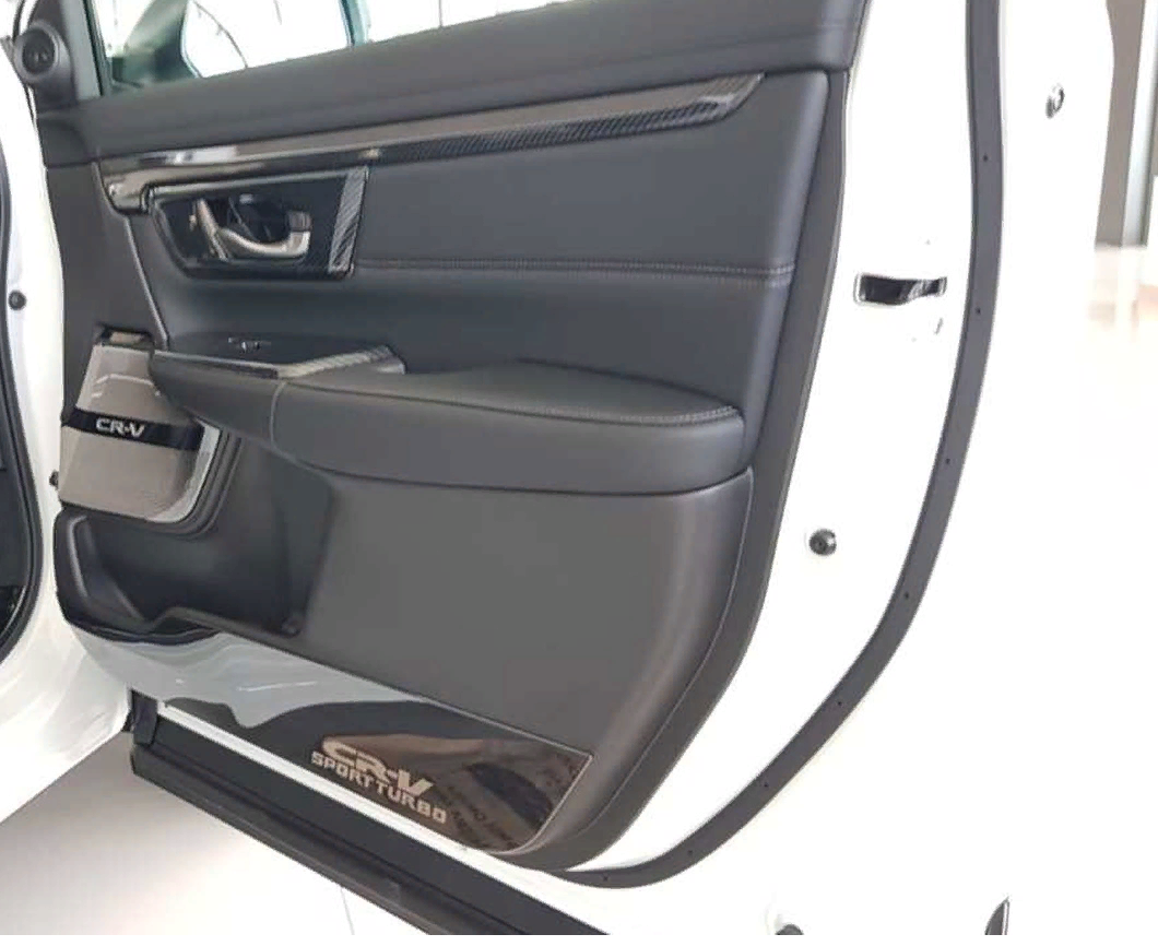 Honda CR-V 2017+ Kapı Döşeme Koruma Siyah