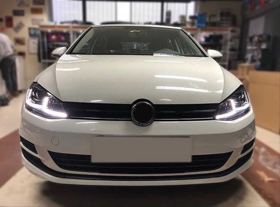 Volkswagen Golf 7.5 MK7.5 2018-2020 J Led Far Gtı Silver