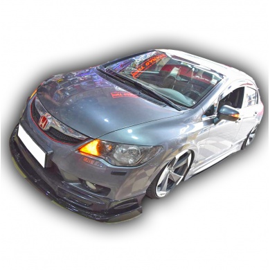 Honda Civic Fd6 2010 - 2012 Mugen Ön Lip (3 Parça) PlastikBoyasız Fiyat ve  Modelleri