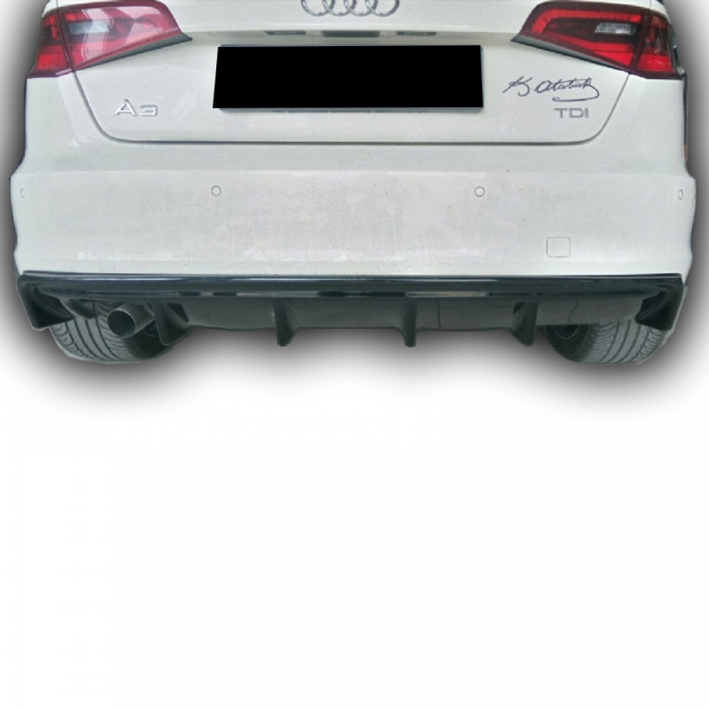 Audi A3 2013 Sonrası HB Arka Difüzör Boyalı Fiyat ve Modelleri