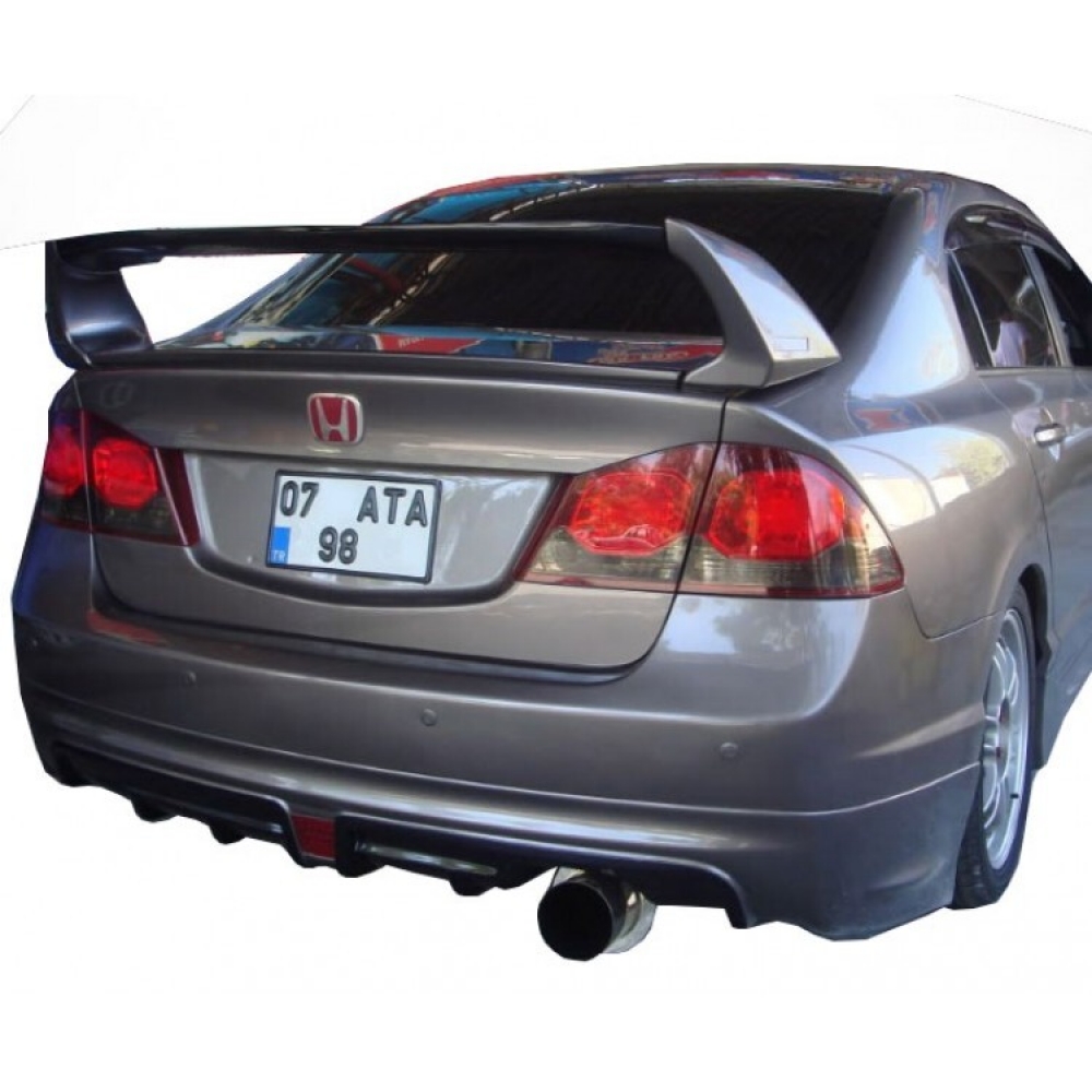 Honda Civic Fd6 2006 - 2012 Mugen RR Arka Ek Plastik Boyasız Fiyat ve  Modelleri