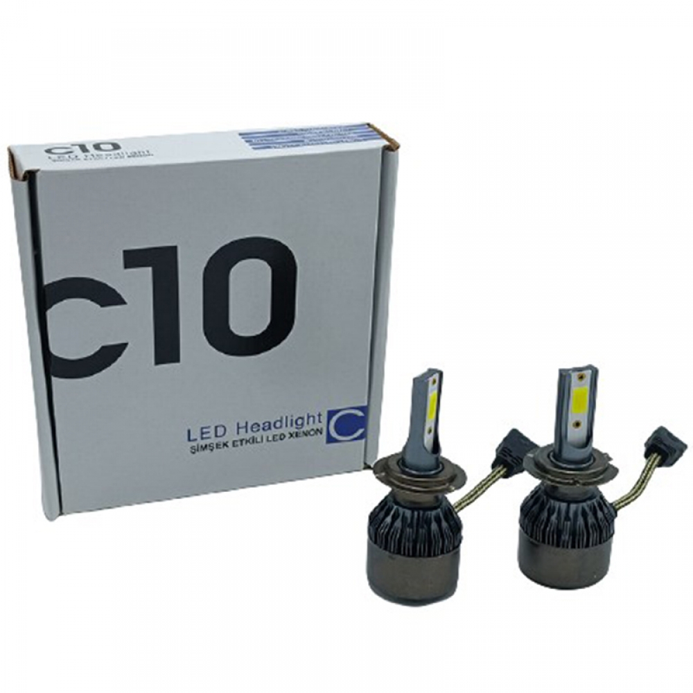 C10 Xenon Led Ampul H3 12V / 40W / 10000 Lumens Fiyat ve Modelleri
