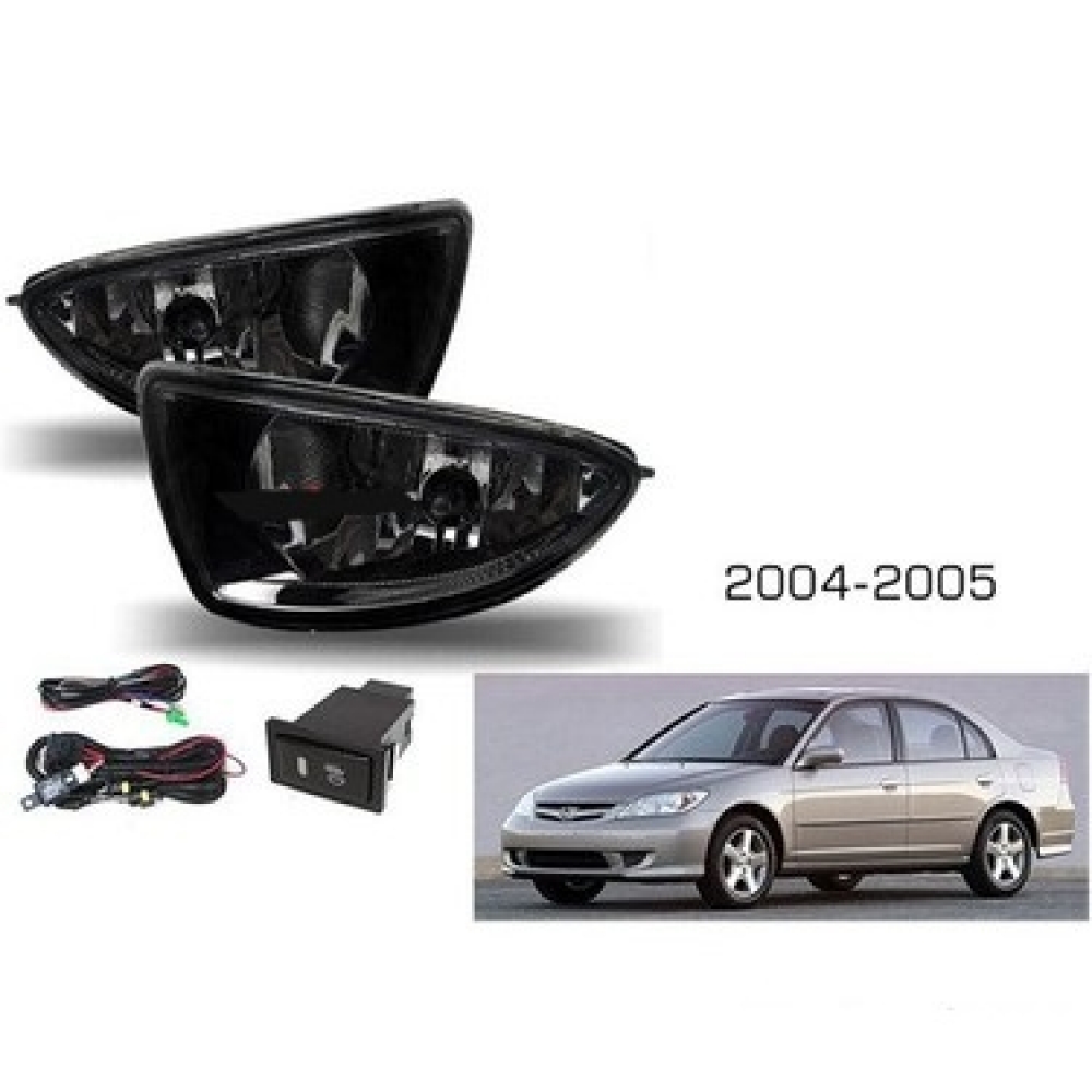 Honda Civic 2004-2005 Ön Sis Farı Seti Smoke Cam Fiyat ve Modelleri